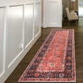 thumbnail image 1 of BY COCOON 2'6"x8' Runner Rug| Carpet Runner Kitchen Rug Kitchen Runner Washable Rug Entryway Rugs Hallway Runner Kitchen Mat Small Rug Runners Rugs for Hallway Non Slip Kitchen Carpet (80 Cm x 244 Cm), 1 of 7