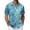 Light Blue-3, variant on Hawaiian Shirt for Men Summer Short Sleeve Button Up Notch Collar Tropical Print Beach Shirts Vacation Outfits