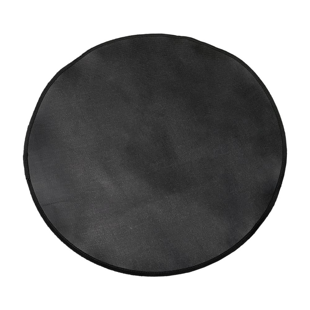 Round Grill Mat Glass Fibre Grill Deck Mat Fireproof Mat Grill Mats For