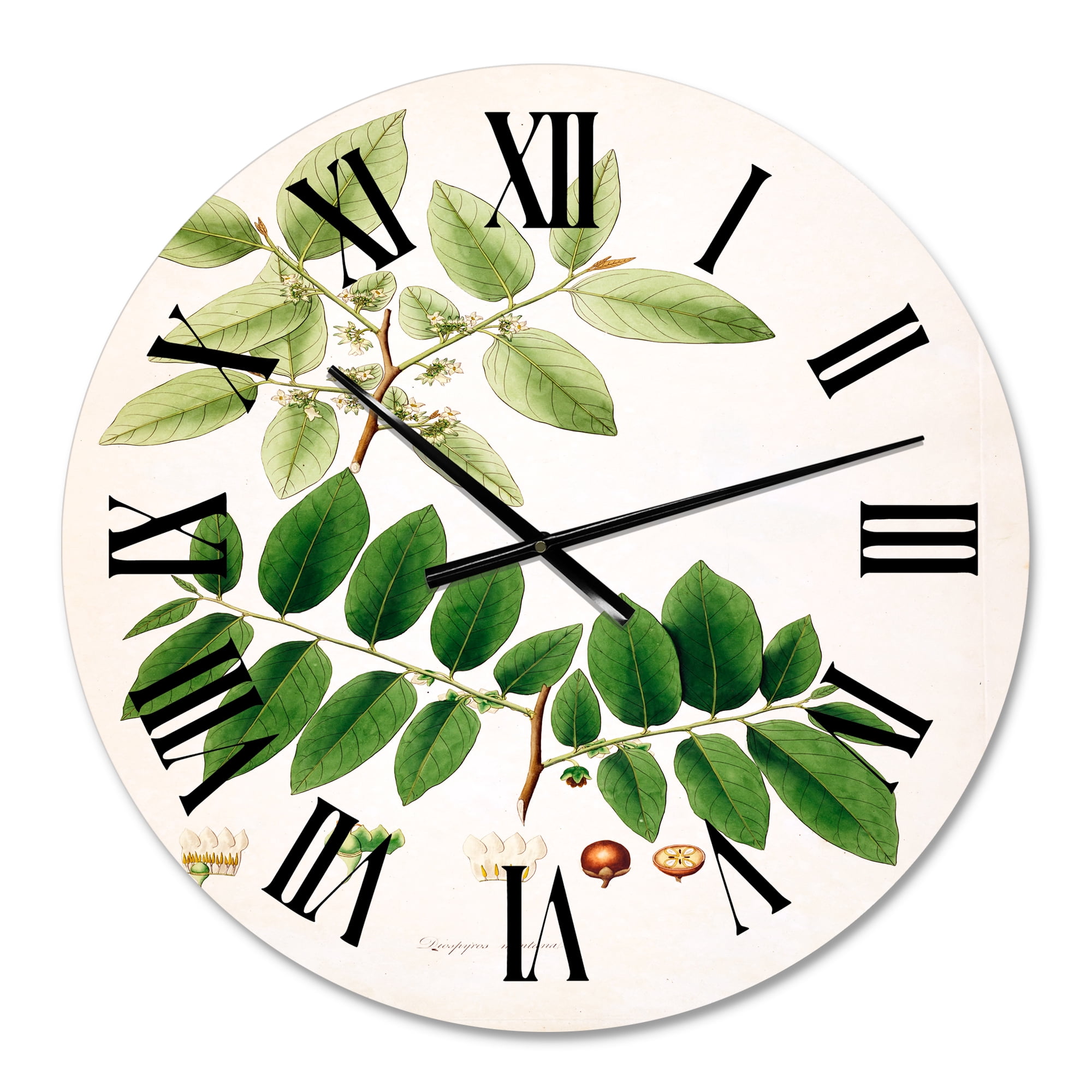 Designart 1 in Farmhouse Wall Clock