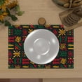 thumbnail image 5 of Linen Black History Month Placemats Set of 4 Black History Month Table Mats Black History Month Decorations and Supplies for Home Table-12×18'''', 5 of 5
