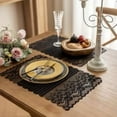 thumbnail image 5 of Gothic Lace Placemat - Halloween & Christmas Dinner Party Table Setting Accessories, 5 of 9