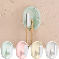 Nkmbld Large Adhesive Hooks for Hanging Heavy Duty, Waterproof, Sticky Wall Hooks for Keys, Bathroom, Shower, Kitchen, Door, Home Improvement, Green