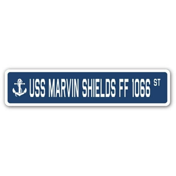 USS MARVIN SHIELDS FF 1066 Street Sign us navy ship veteran sailor gift