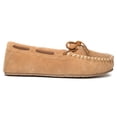 thumbnail image 3 of Minnetonka Women's Suede Comfy Moc Slippers, 3 of 3