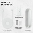 thumbnail image 2 of Wasserstein Power Adapter (5.2V 2A) with L-Shaped USB-C Cable (26ft.) & Backplate - Compatible with Arlo Video Doorbell 2K (2nd Generation) (White) (Doorbell NOT Included), 2 of 10