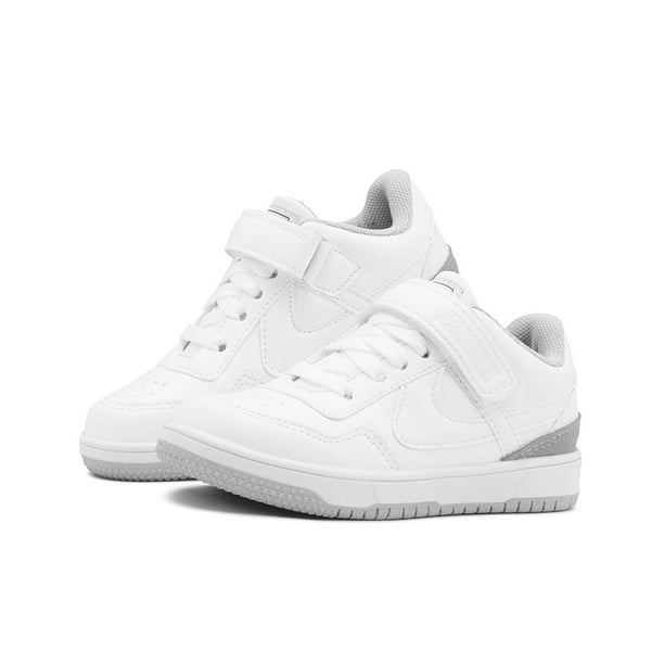 Tenis Panam Escolar Para Niño Casuales Color Blanco/Gris blanco 17