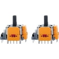 thumbnail image 1 of 2pcs Hall-Effect Joysticks Replacement for DualSense PS5 Controller, 3D Analog Sensor Wheel Thumb Sticks Rocker Module Replacement for Playstation 5 Controller, 1 of 6