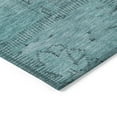 thumbnail image 4 of Addison Rugs Chantille Indoor/Outdoor Transitional Patchwork Teal Washable Rectangle Rug, 10' x 14', 4 of 6
