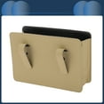 thumbnail image 6 of Unique Bargains Car Trash Can Hanging Car Door Back Seats Faux Leather Trash Bin Beige 1 Pcs, 6 of 6