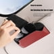 thumbnail image 5 of Precio sorpresa!Soportes para gafas de sol para visera de coche - Soporte magnético para gafas de sol de cuero y clip para tarjetas - Accesorios para visera de coche, 5 of 6