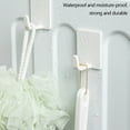thumbnail image 6 of Vacemry Under $5 Magnetic Refrigerator Hooks, Adhesive Storage Hangers for Kitchen Towel, White Sturdy Mounting Hooks for Utensils, Strong Hold Metal Hooks, 6 of 6