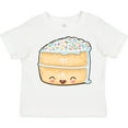 thumbnail image 3 of Inktastic Cute Smiling Cake with Confetti Sprinkles Boys or Girls Toddler T-Shirt, 3 of 5