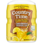 Country Time Lemonade Naturally Flavored Powdered Drink Mix, 23.9 oz Canister