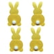 thumbnail image 5 of 4 portacubiertos de Pascua, organizador portátil de utensilios para mesa de fiesta de Pascua Amarillo, 5 of 9