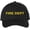 Black/Gold, variant on Fire Department Text Embroidered Baseball Cap | Fire Fighters Rescue Professionals Uniform | Structured Hat (Grey/Black)