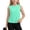 Mint Green, variant on HAOTAGS Big Girls Sport Tank Tops(5-15) Summer Quick Dry Shirts for Runnning & Outdoor Sports Pink Size 9-10Years
