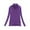 Purple, variant on Teen Girls's Long Sleeve T-Shirt Turtleneck Lightweight Pullover Bottoming Tops