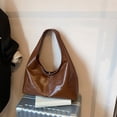 thumbnail image 2 of Bolso Hombro Elegante A La Hobo Con Cierre Cerrojo PU para Mujer, 2 of 9