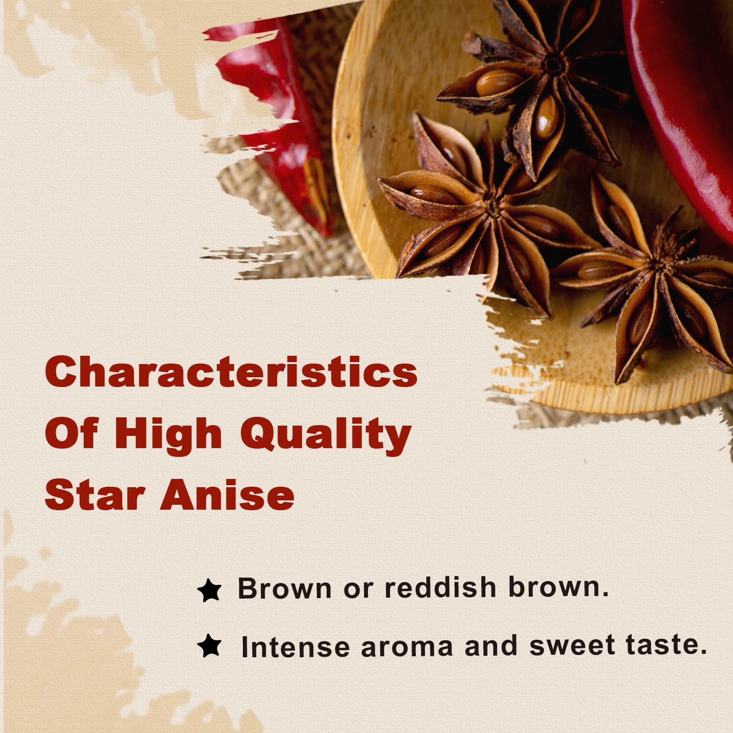 52USA Star Anise Seeds (Anis Estrella) 16OZ, Whole Chinese Star Anise Pods, Dried Anise Star Spice, Star Anise Seed Pods Whole Bulk