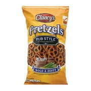 CLANCY'S - Pub Style Seasoned Pretzels - Delicious and Affordable Snack | 12 Oz