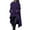 Purple, variant on XMMSWDLA Women Pullover Hoodies Sweatshirt Long Sleeve Oversize Top Shirt Dress