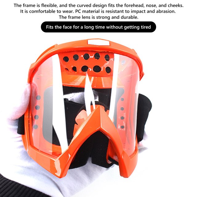 Lunettes de Moto Lunettes de Motocross Lunettes de Moto hors Route Lunettes de Moto ATV Lunettes de Conduite Lunettes de VTT Lunettes de Course Lunettes de Protection