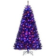 thumbnail image 1 of Costway 7' Halloween Tree Artificial Decoration Tree with 1040 Branch Tips 6 Lighting Modes, 1 of 10
