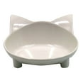 thumbnail image 1 of Cuenco Poco Profundo Para Comida De Gato Plato Ancho Antideslizante Alimentación Para Gatos Para Evitar La Fatiga De Los Bigotes, 1 of 2
