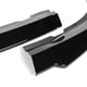 STP-Style Front Bumper Lip Spoiler Kit For 2011-2014 Dodge Charger - Painted Black
