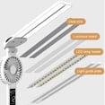 thumbnail image 3 of Dual-Head Study Lamp with Fan LED Desk Lamp with Clock and Pen Holders Touch Control Table Lamp Temperature Time & Date Display with Color Temperature Control (3000K-6000K) and Dimmable Brightness, 3 of 9