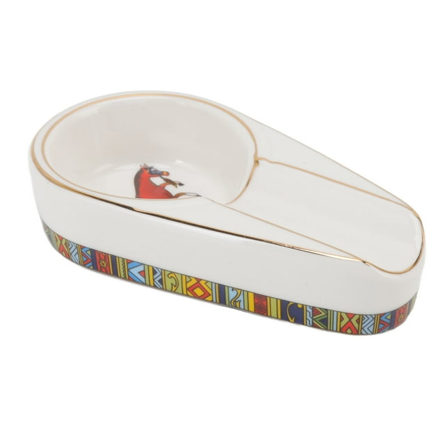 Cenicero De Cigarro De Cerámica Elegante Calor Para Decoración De La Oficina En Casa