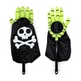 thumbnail image 2 of Cififendec Halloween Handheld Candy Grab Bag, 15.35"×5.51", Pumpkin Print Goodie Pouch for Neighborhood Parade Yard Sidewalk Spooky Season Accent, 2 of 5