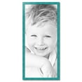 thumbnail image 2 of ArtToFrames 22" x 49" Turquoise Picture Frame, 22x49 inch Blue Wood Poster Frame (WOM-4588), 2 of 8