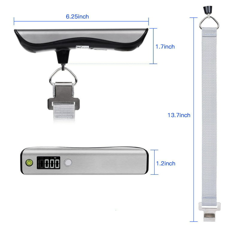 Portable Mini Suitcase Scale LED Display 50Kg/110Lb Digital
