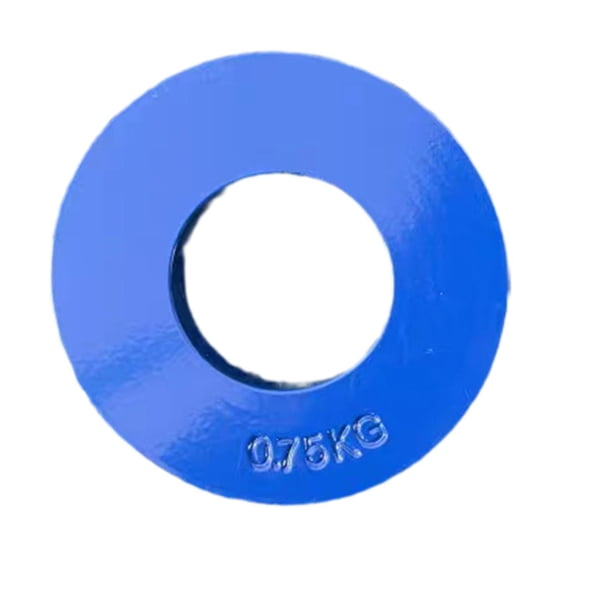 Plaza De Micro Peso Fraccional De Ejercicio Cambio De Pesas Placa De Peso Azul 750g