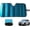 blue, variant on Windshield Sunshade-Thicken 5-Layer Bubble Block Heat and Sun UV Rays,Front Windshield Sun Shade,Sun Visor for - Keeps Your Cool - 58 x 27.5 Inch (Dark Blue)