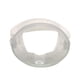 thumbnail image 2 of Bucle de buceo gafas anti antis niebla visión ancha de silicona portátil y vidrio de vidrio impermeable lente individual lente individual transparente, 2 of 8