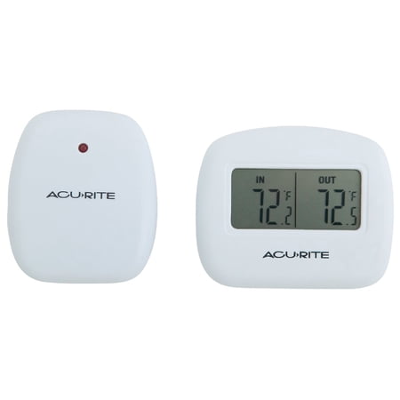 Chaney Instrument AcuRite Wireless Digital Indoor & Outdoor Thermometer - Single Pack