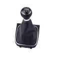 thumbnail image 3 of MYG 1pc black Shift boot gear knob kit for EOS for Golf 5 V 6 VI for Jetta for frame, 3 of 10