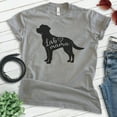 thumbnail image 2 of Lab Mama T-shirt, Unisex Women's Shirt, Labrador Retriever, Lab Owner, Best Dog Mama Gift, Dark Heather Gray, Medium, 2 of 6