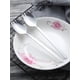 thumbnail image 2 of Spoon Fork Silverware 10pcs Largo Acero Inoxidable para El Uso Diario, 2 of 9