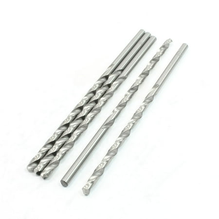 

Unique Bargains 5pcs 119mm High Speed Steel 4.2mm Diameter Spiral Drill Bit