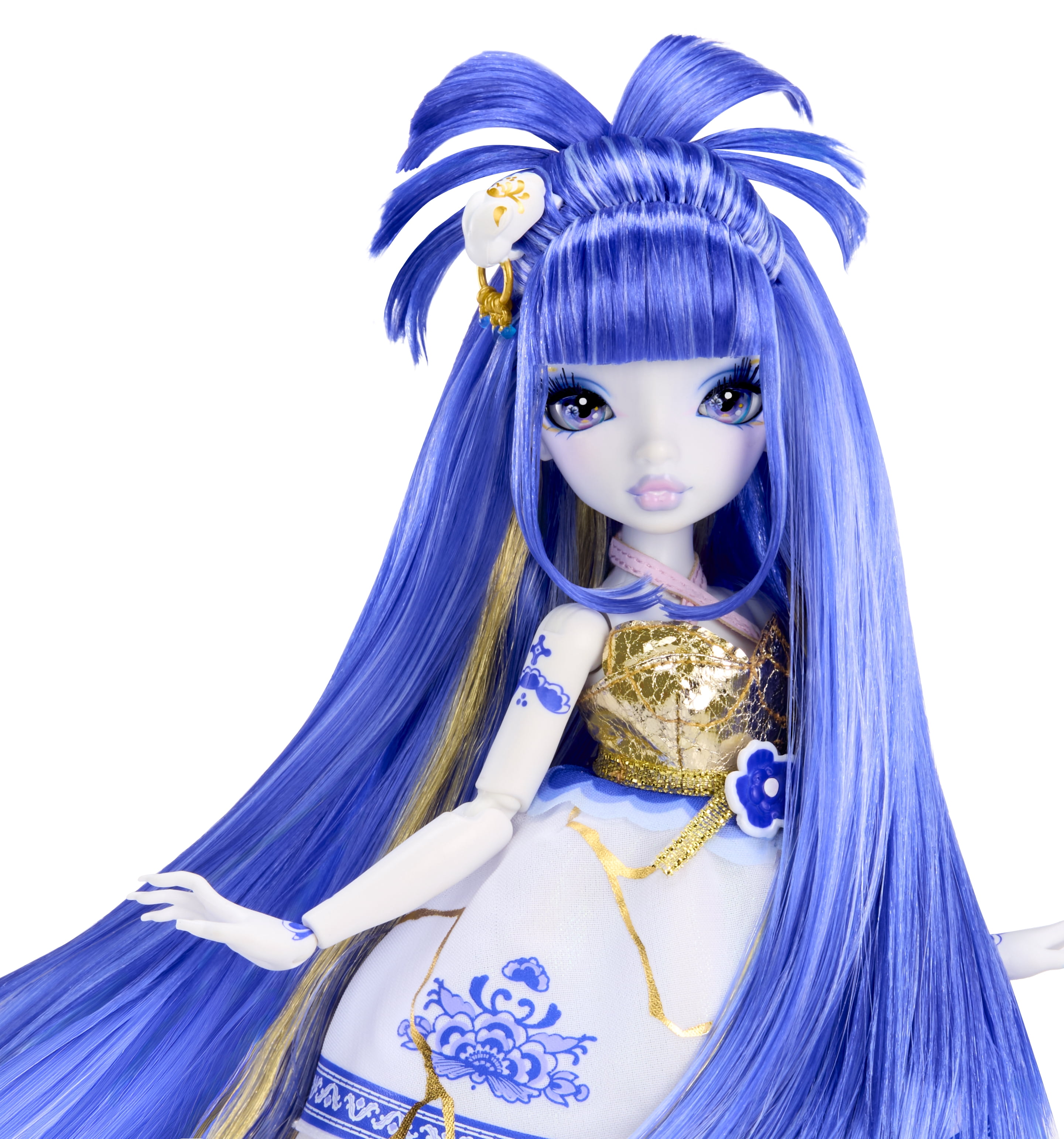 Mirror Mi Suki Goldpetal Fashion Doll with Accessories, Fragile Emotion Fantasy Doll
