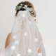 thumbnail image 4 of Hytrove Velo De Tul Corto Con Perla Para Novia En, 4 of 8