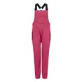 thumbnail image 5 of Fshiont Fleece Overalls Women Warm Winter One Piece Jumpsuits Adjustable Strap Overalls Cute Cargo Jogger Jumpsuits with Pockets Hot Pink L, 5 of 6