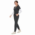 thumbnail image 7 of COZY SCRUBS Scrubs for Women Set - Stretch V-Neck Scrub Top & Jogger Pant with 8 Pockets, Yoga Waistband, Anti Wrinkle, Slim Fit Women Scrubs, 7 of 7
