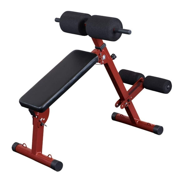 Best Fitness Hyperextension Bench (BFHYP10) for Back Extension, Glutes & Ab Exercises - Reverse Hyper Machine for Muscle Building & Core Strength Training