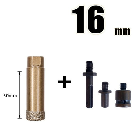 

BLUESON Diamond Brazed Core Dry Drill Set For Tiles Marble Glass Hole Saw Cutter