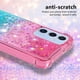 thumbnail image 3 of Funda para Samsung Galaxy A16 5G Transparente con Brillos Carcasa Protectora Antigolpes con Glitter Brillante, 3 of 5